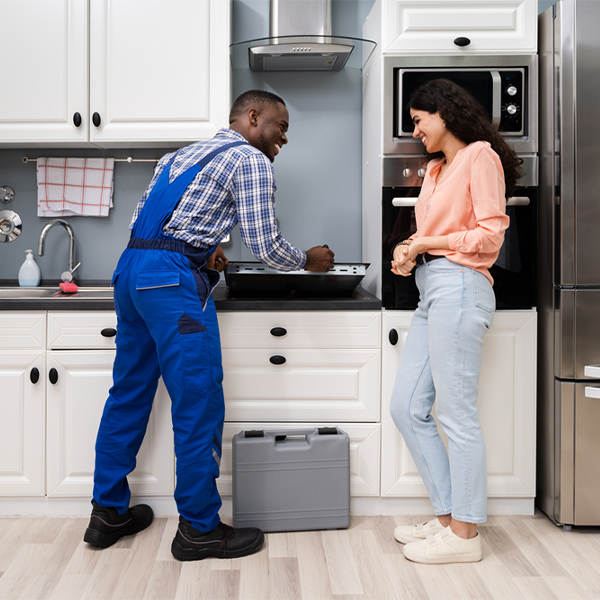 can you provide an estimate for cooktop repair before beginning any work in Honomu